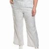 Pants * | Coupon Nic+Zoe Plus Rolling Dunes Linen-Blend Wide Leg Pant Women Pants