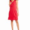 Dresses * | Cheap Nic+Zoe Double Gauze Tiered Dress Women Dresses