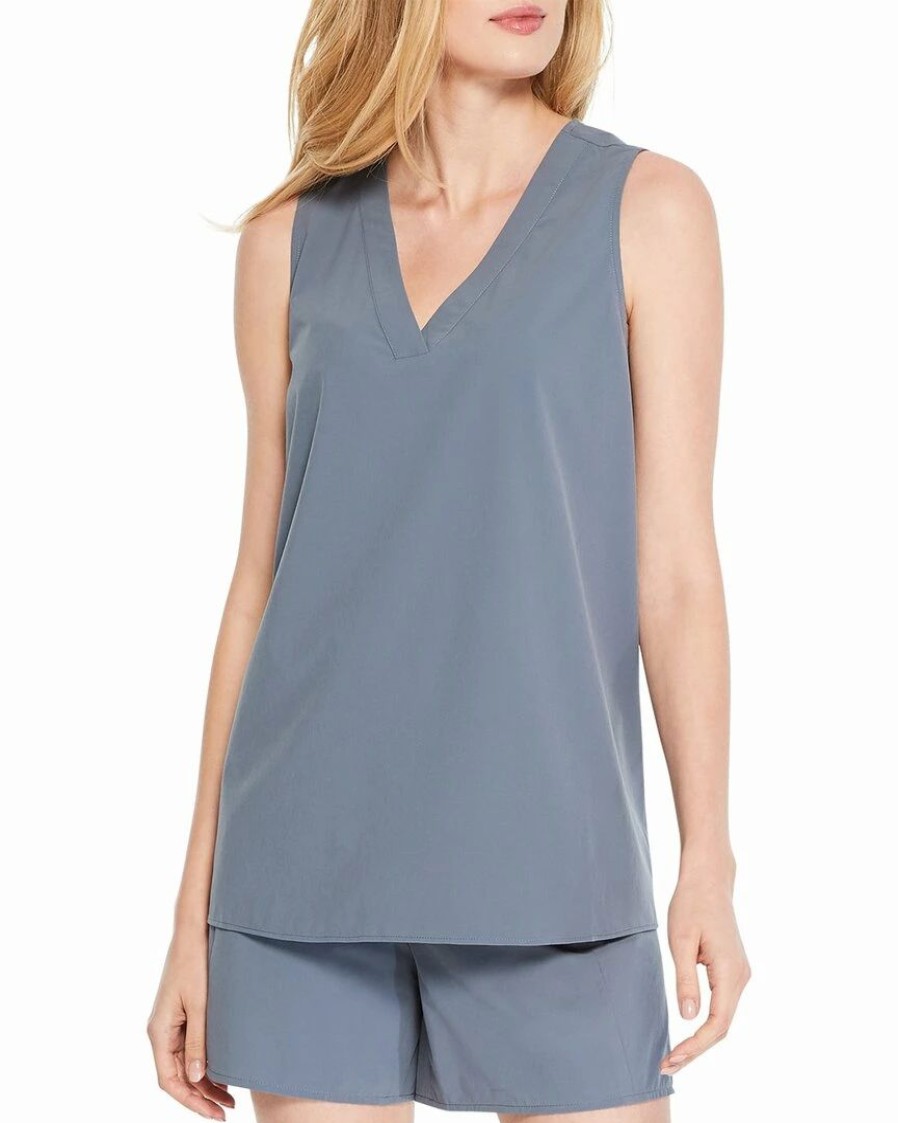 Tops * | Coupon Nic+Zoe Tech Stretch V Tank Women Tops