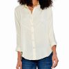 Tops * | Promo Nic+Zoe Soft Drape Stitch Top Women Tops