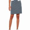 Skirts * | Brand New Nic+Zoe Railroad Stripe Seams To Be Skirt Women Skirts