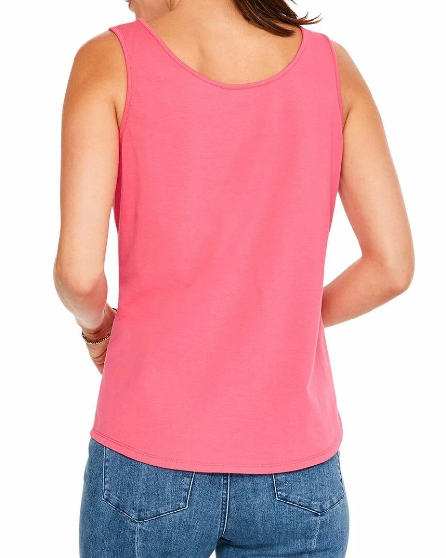 Tops * | Discount Nic+Zoe Shirt Tail Perfect Tank Women Tops