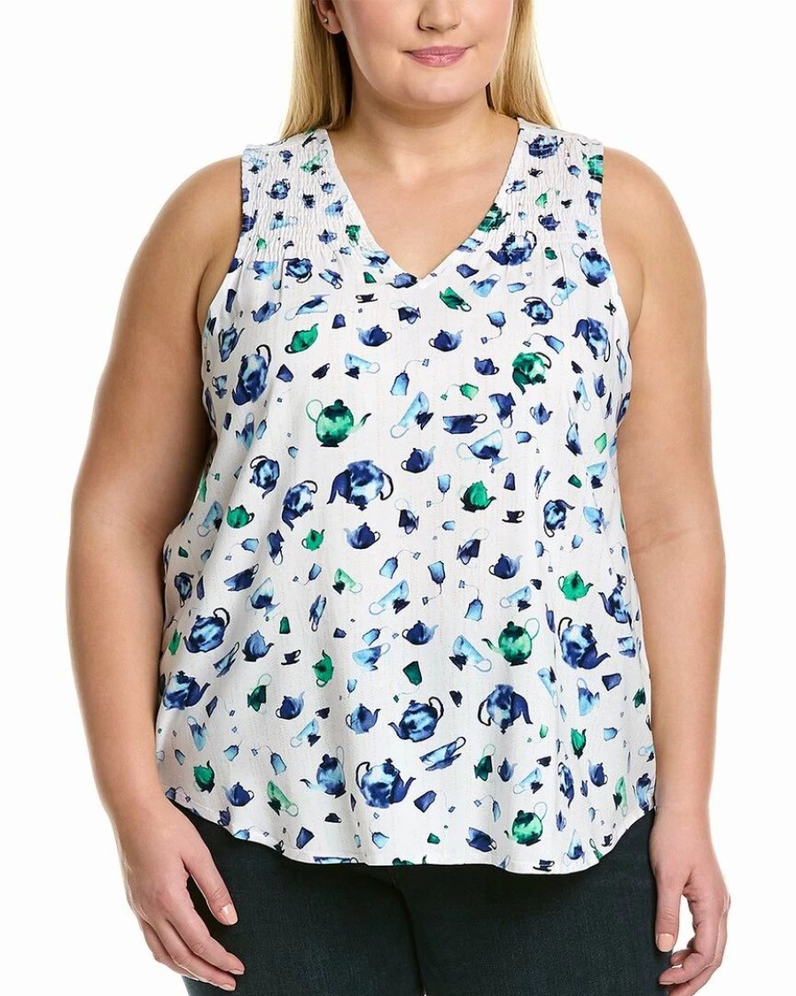 Tops * | Cheap Nic+Zoe Plus Garden Party Tank Women Tops