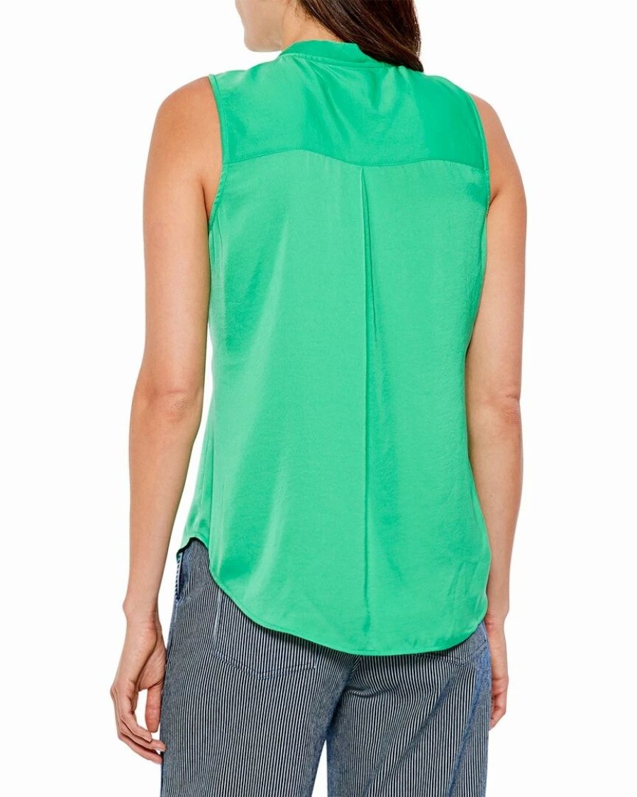 Tops * | Wholesale Nic+Zoe Soft Drape Tie Tank Women Tops