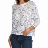 Sweaters & Knits * | Best Sale Nic+Zoe Petite Spring Skies Linen-Blend Sweater Women Sweaters & Knits