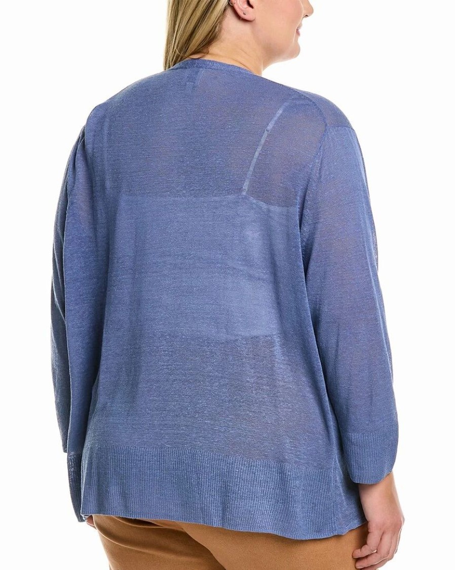 Sweaters & Knits * | Deals Nic+Zoe Plus 4-Way Linen-Blend Cardy Women Sweaters & Knits