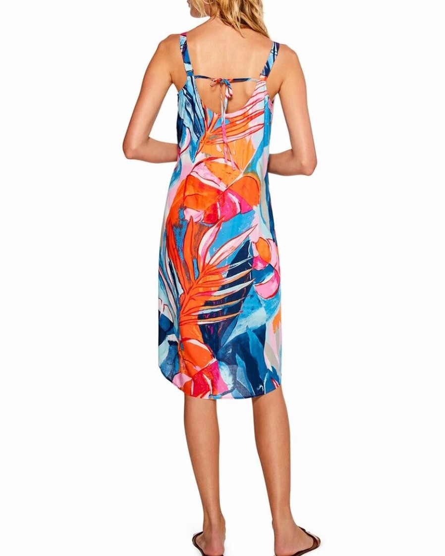 Dresses * | Hot Sale Nic+Zoe Tropical Mirage Dress Women Dresses