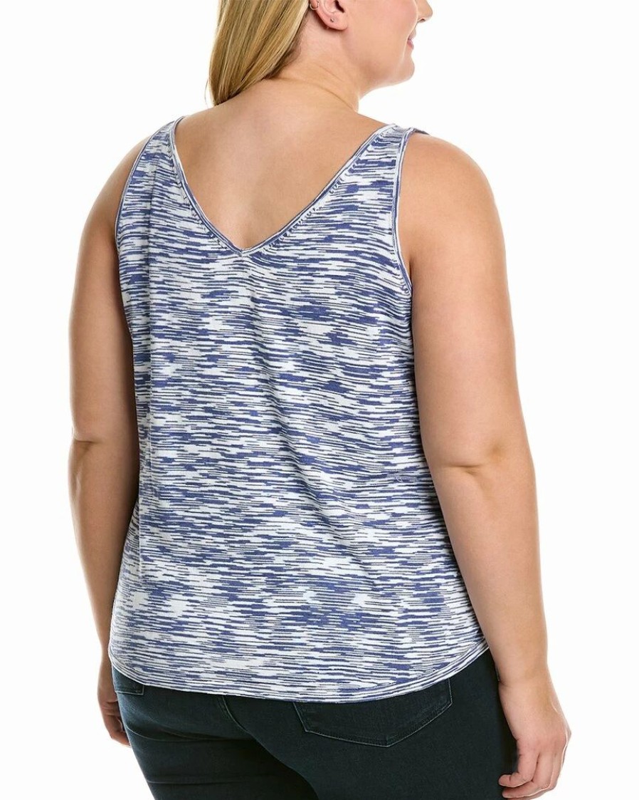 Tops * | Budget Nic+Zoe Plus Spacedye Vital Tank Women Tops