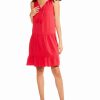 Dresses * | Deals Nic+Zoe Petite Double Gauze Tiered Dress Women Dresses