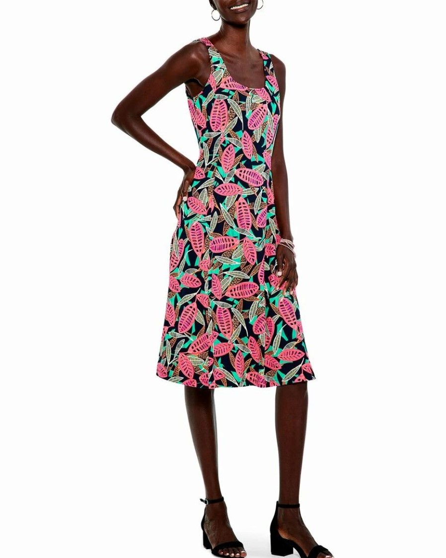 Dresses * | New Nic+Zoe Petite Colorful Canopy Dress Women Dresses