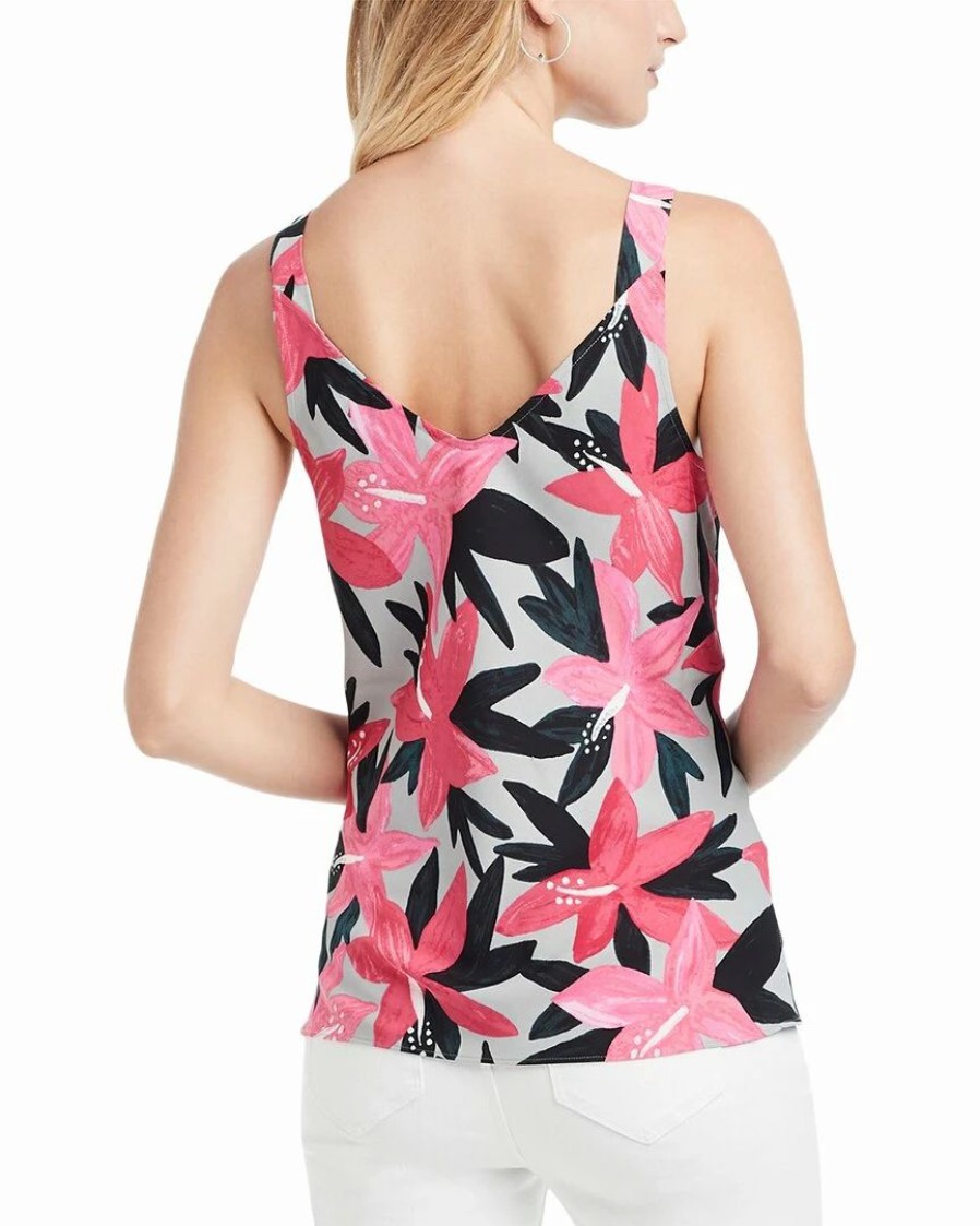 Tops * | Deals Nic+Zoe Poinsettia Tank Women Tops