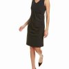 Dresses * | Best Pirce Nic+Zoe Tech Stretch Ruched Dress Women Dresses