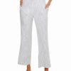 Pants * | Best Deal Nic+Zoe Rolling Dunes Wide-Leg Linen-Blend Pant Women Pants