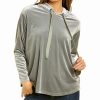 Tops * | Outlet Nic+Zoe Velvet Luxe Hoodie Women Tops