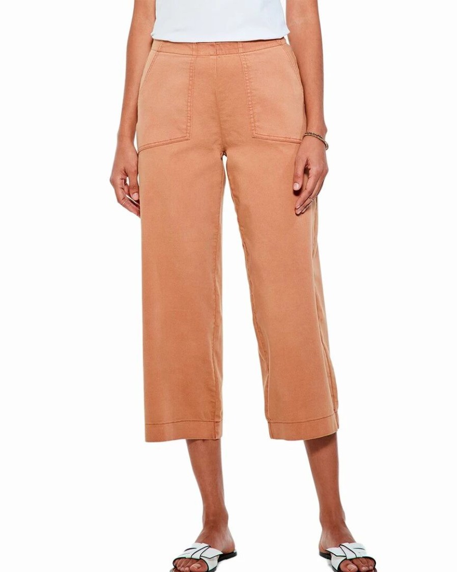 Pants * | Budget Nic+Zoe All Day Wide Leg Crop Pant Women Pants