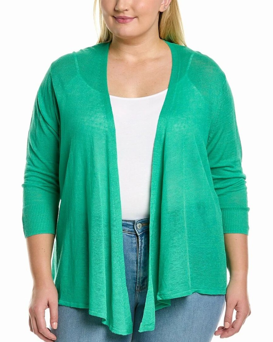 Sweaters & Knits * | New Nic+Zoe Plus 4-Way Linen-Blend Cardy Women Sweaters & Knits