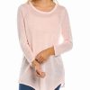 Sweaters & Knits * | Discount Nic+Zoe Featherweight Angle Linen-Blend Sweater Women Sweaters & Knits