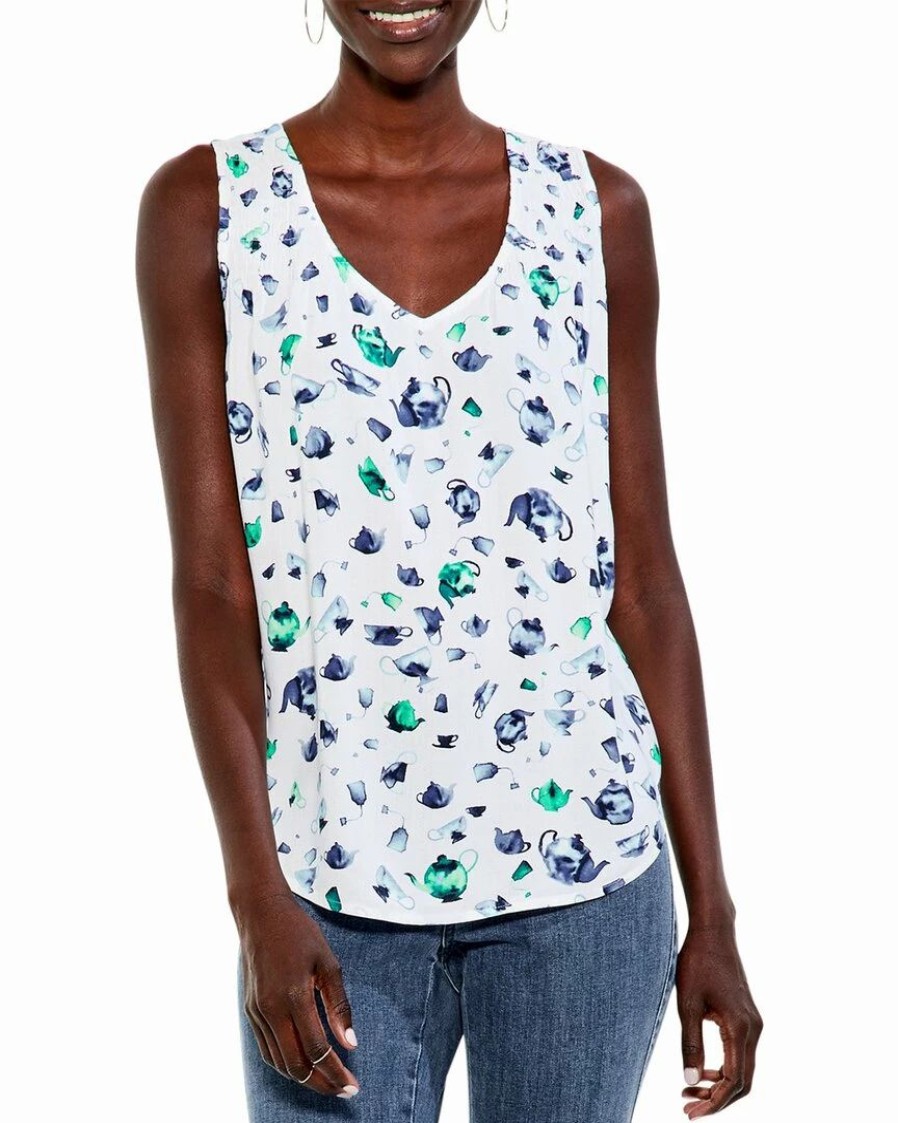 Tops * | Outlet Nic+Zoe Petite Garden Party Tank Women Tops