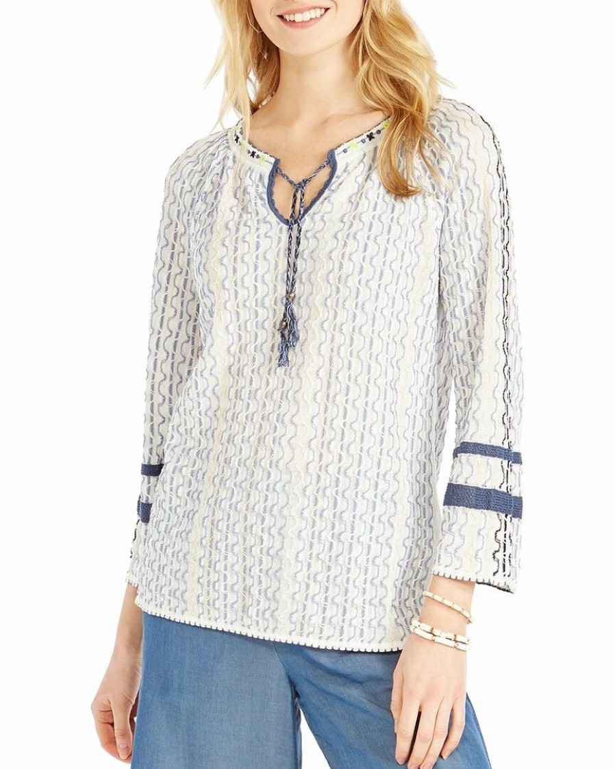 Sweaters & Knits * | Buy Nic+Zoe Ferry Linen-Blend Sweater Women Sweaters & Knits