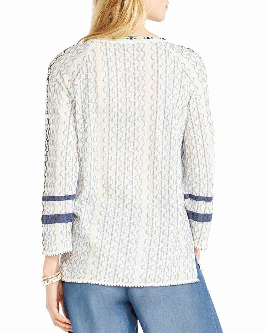 Sweaters & Knits * | Buy Nic+Zoe Ferry Linen-Blend Sweater Women Sweaters & Knits