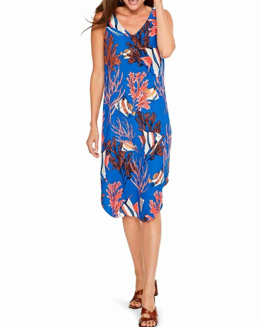 Dresses * | Deals Nic+Zoe Angel Reef Dress Women Dresses