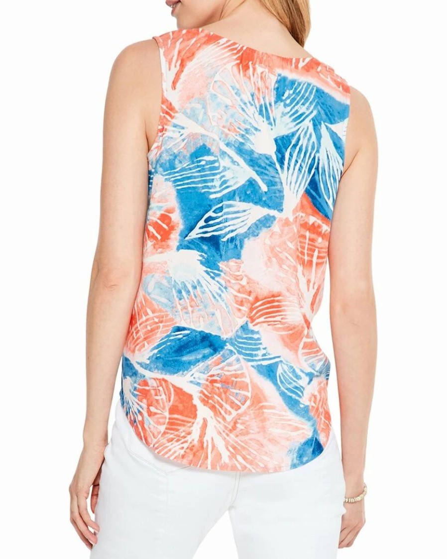 Tops * | Cheap Nic+Zoe Watercolor Blooms Tank Women Tops